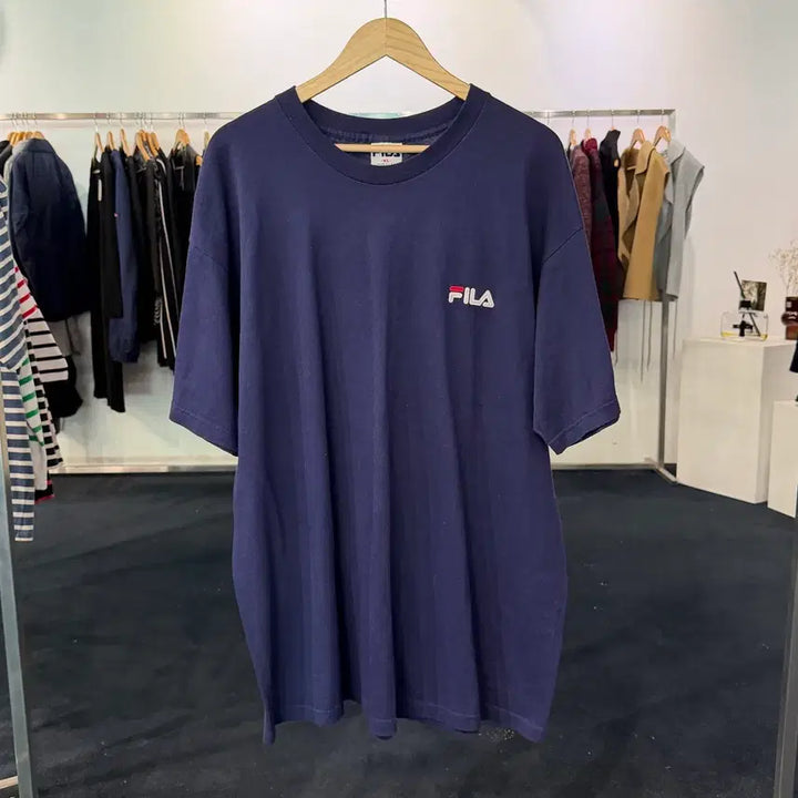 [BUNJANG] FILA USA Made Oversized T-Shirt XL / [택포] [XL] FILA 휠라 USA MADE 오버핏 반팔티