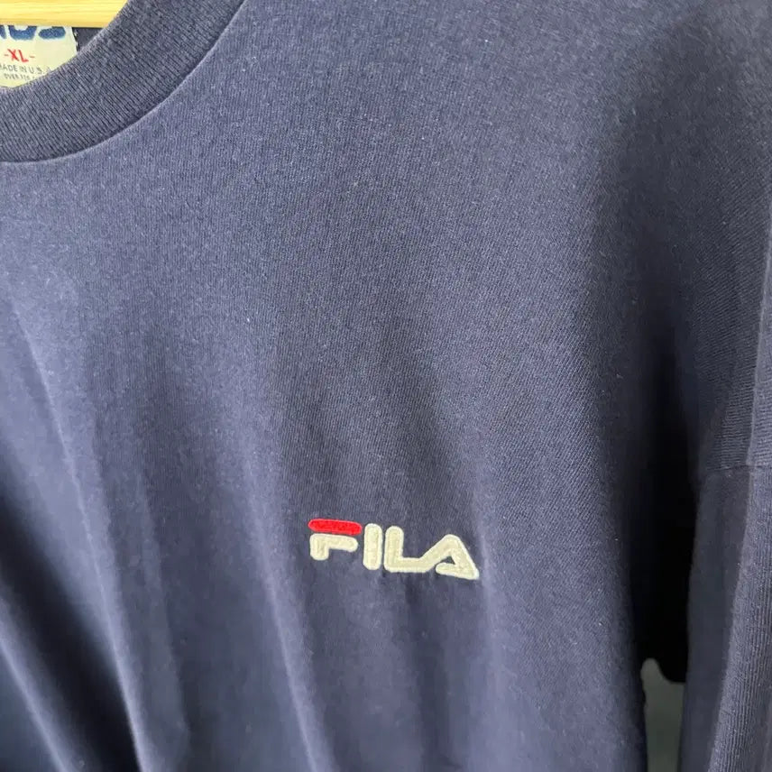 [BUNJANG] FILA USA Made Oversized T-Shirt XL / [택포] [XL] FILA 휠라 USA MADE 오버핏 반팔티