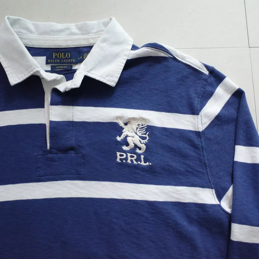 [BUNJANG] Polo Ralph Lauren Custom Fit Rugby Shirt L / 폴로 랄프로렌 커스텀핏 럭비셔츠 L