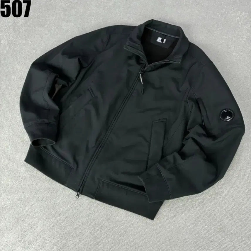 [BUNJANG] C.P. Company Black Bomber Jacket Size 100 / C.P. 컴퍼니 블랙 봄버 자켓 100
