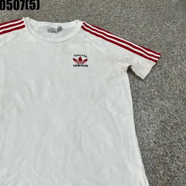 [BUNJANG] Adidas England Three-Stripes White Dress / 아디다스 잉글랜드 삼선 화이트 원피스
