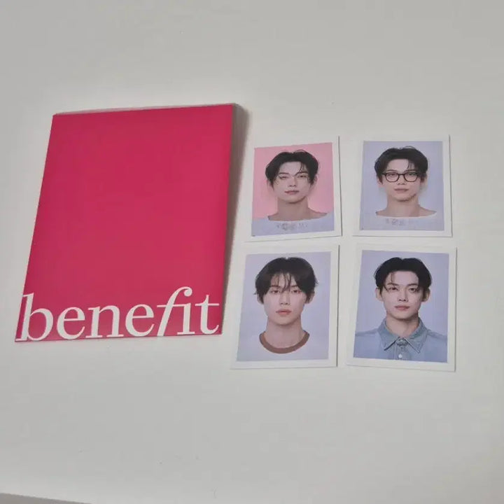 [BUNJANG] Benefit Yeonjun Proof Photo 4 Versions / 베네핏트 연준 증사 4종