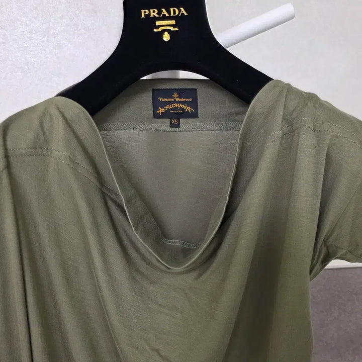 [BUNJANG] Vivienne Westwood Drape Short Sleeve T-Shirt XS / 비비안웨스트우드 드레이프 반팔 티셔츠 XS사이즈