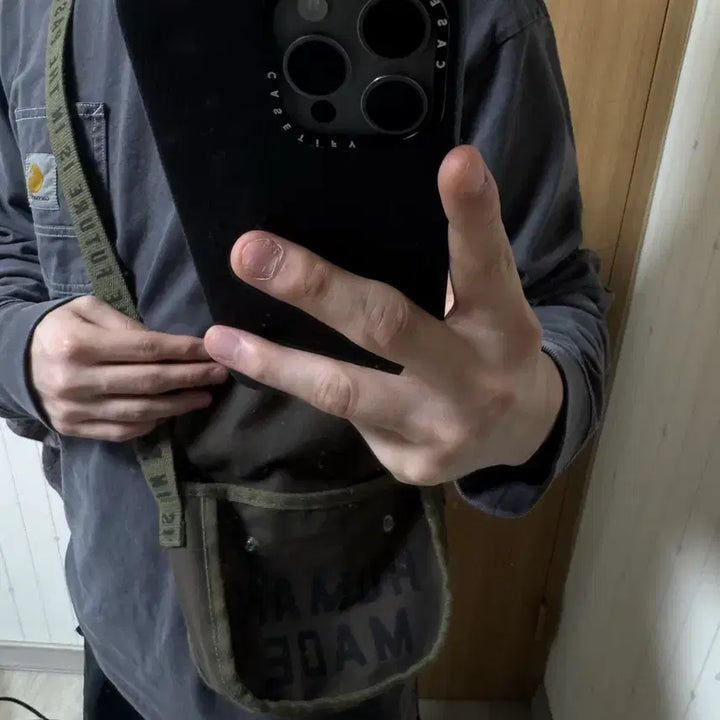 [BUNJANG] Human Made Shoulder Bag / 휴먼메이드 숄더백