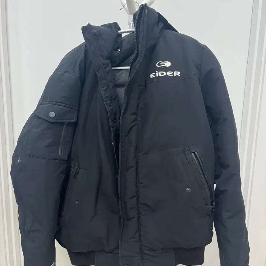 [BUNJANG] Eider Black Padded Jumper / 아이더 블랙 패딩 점퍼
