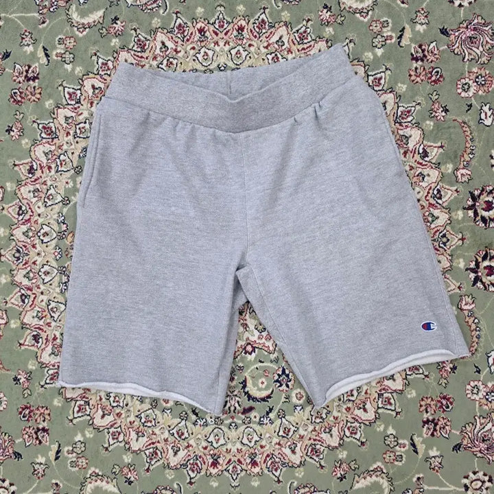 [BUNJANG] Champion Reverse Weave Grey Shorts L (34-35 Size) / [최종할인] 챔피온 그레이 리버스위브 숏츠 L 34사이즈감