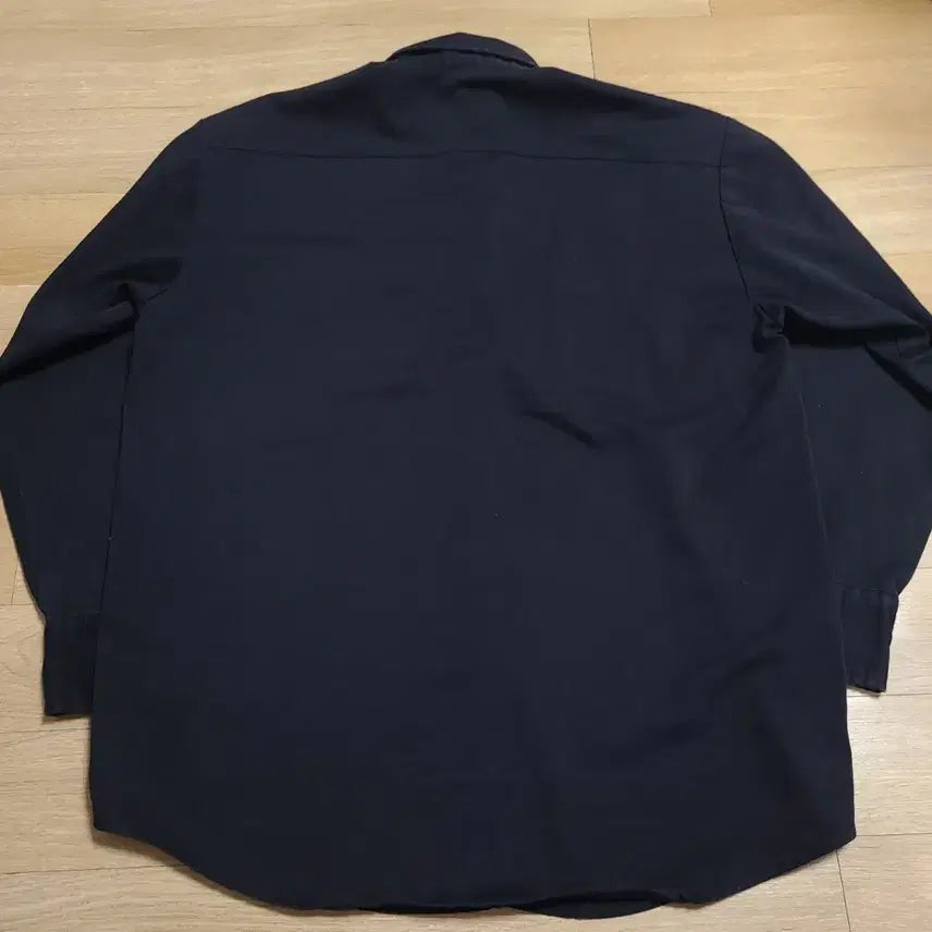 [BUNJANG] Dickies Vintage Snap Button Work Shirt Black / 디키즈 빈티지 스냅버튼 워크 셔츠 블랙