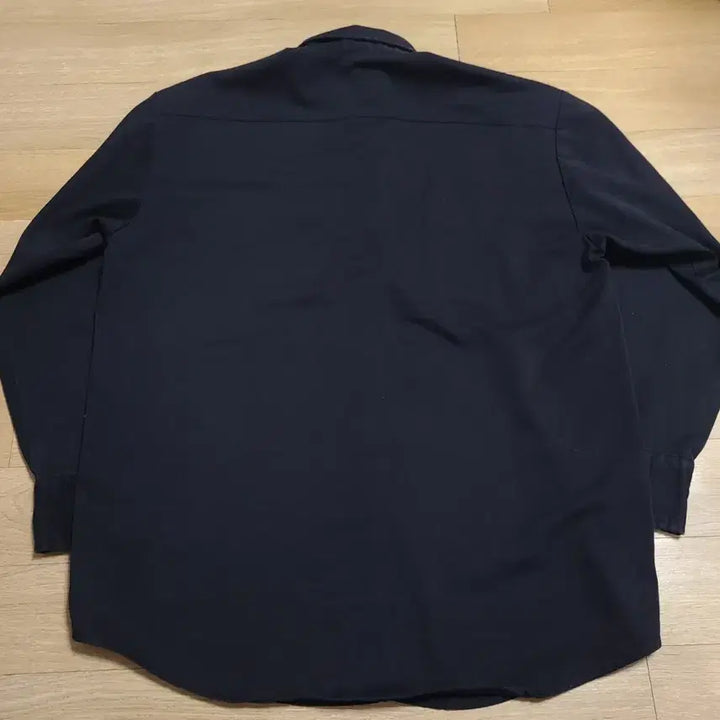 [BUNJANG] Dickies Vintage Snap Button Work Shirt Black / 디키즈 빈티지 스냅버튼 워크 셔츠 블랙