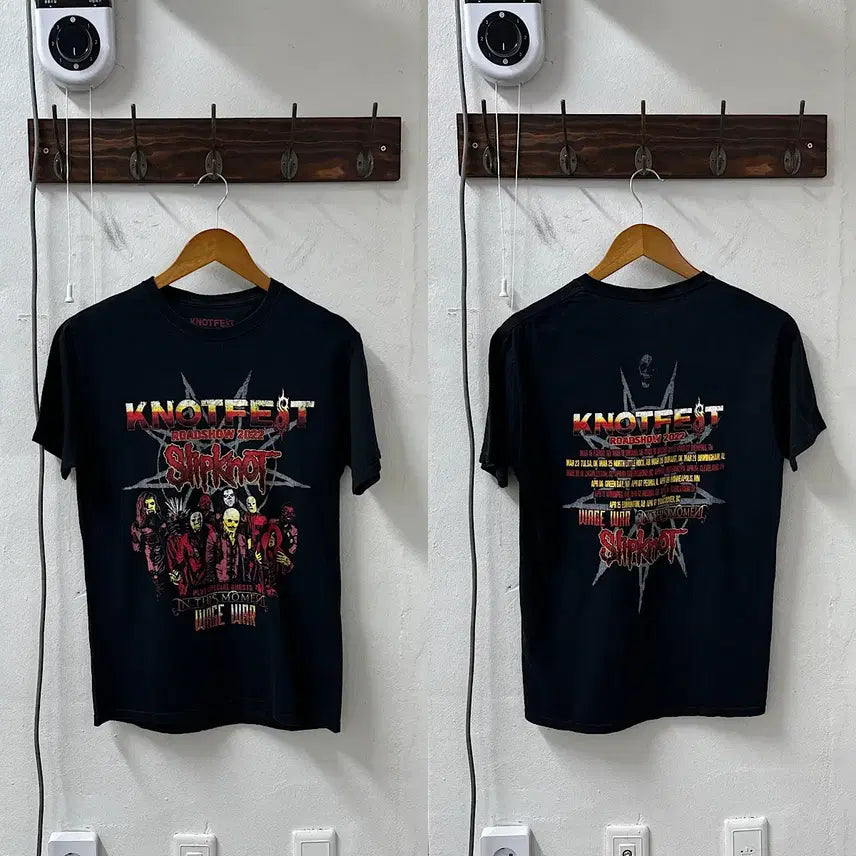 [BUNJANG] Slipknot Knotfest 2022 T-Shirt Size S / 슬립낫 티셔츠 S