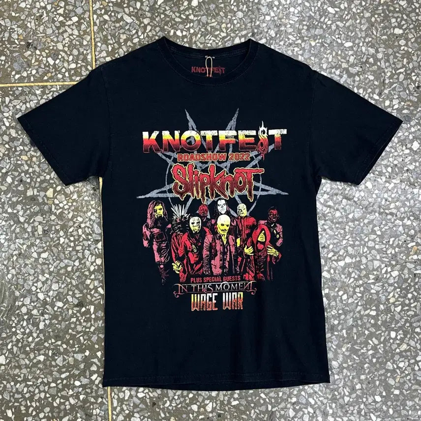[BUNJANG] Slipknot Knotfest 2022 T-Shirt Size S / 슬립낫 티셔츠 S
