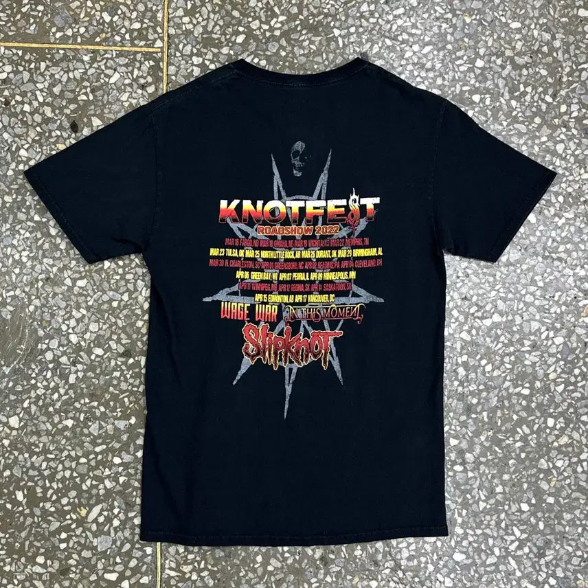 [BUNJANG] Slipknot Knotfest 2022 T-Shirt Size S / 슬립낫 티셔츠 S