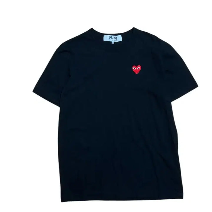[BUNJANG] Comme des Garçons PLAY Heart Logo Short Sleeve T-shirt / 꼼데가르송 플레이 하트 로고 반팔 티셔츠
