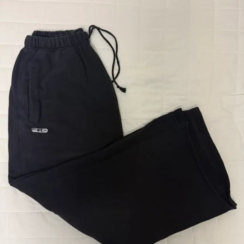 [BUNJANG] Politeru P.E. Sweat Washed Black Pants / [2] 폴리테루 P.E 스웻 워시드 블랙 (PE 스웻)