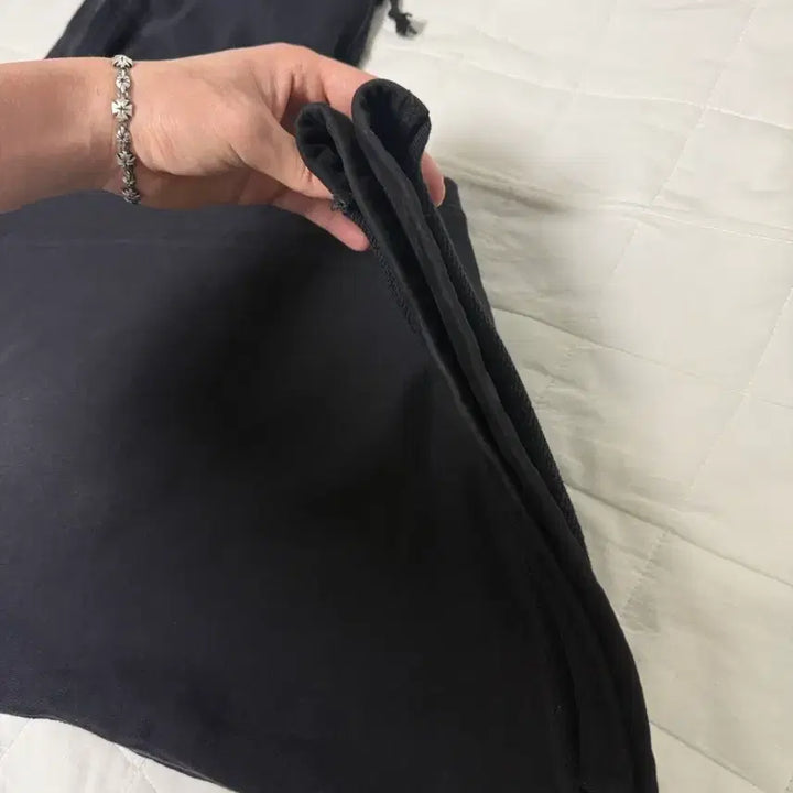 [BUNJANG] Politeru P.E. Sweat Washed Black Pants / [2] 폴리테루 P.E 스웻 워시드 블랙 (PE 스웻)