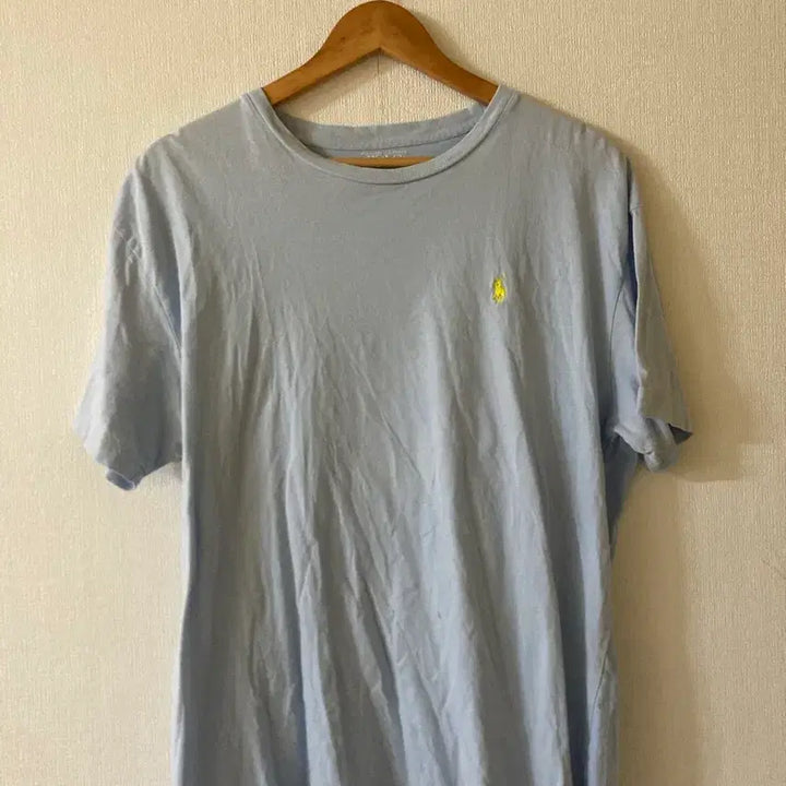 [BUNJANG] Polo Ralph Lauren Light Blue Short Sleeve T-Shirt / 폴로 랄프로렌 하늘색 반팔 티셔츠