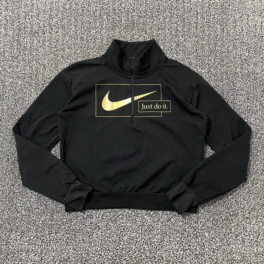 [BUNJANG] Nike Icon Clash Dri-FIT Half-Zip Anorak Cropped Top / 빈티지9. 나이키 아이콘 클래쉬 드라이핏 반집업 아노락 크롭 탑