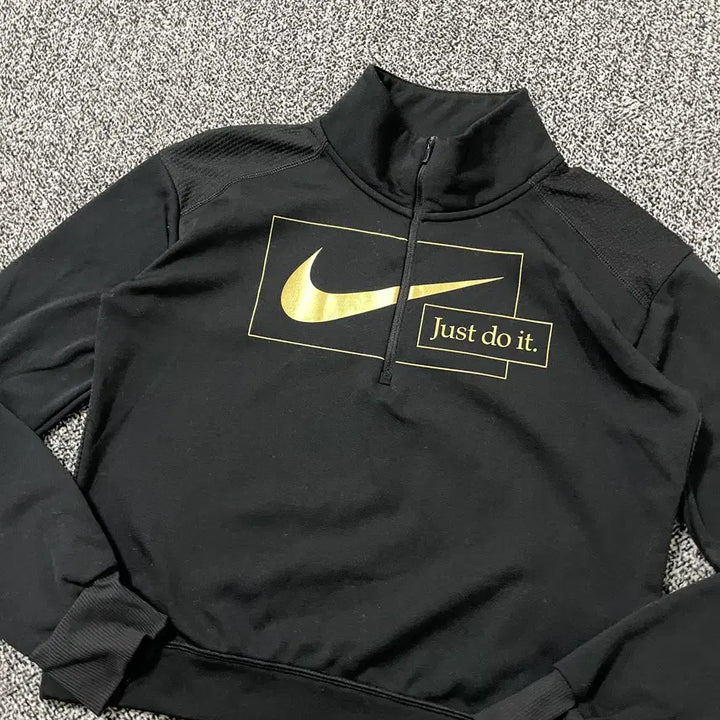 [BUNJANG] Nike Icon Clash Dri-FIT Half-Zip Anorak Cropped Top / 빈티지9. 나이키 아이콘 클래쉬 드라이핏 반집업 아노락 크롭 탑