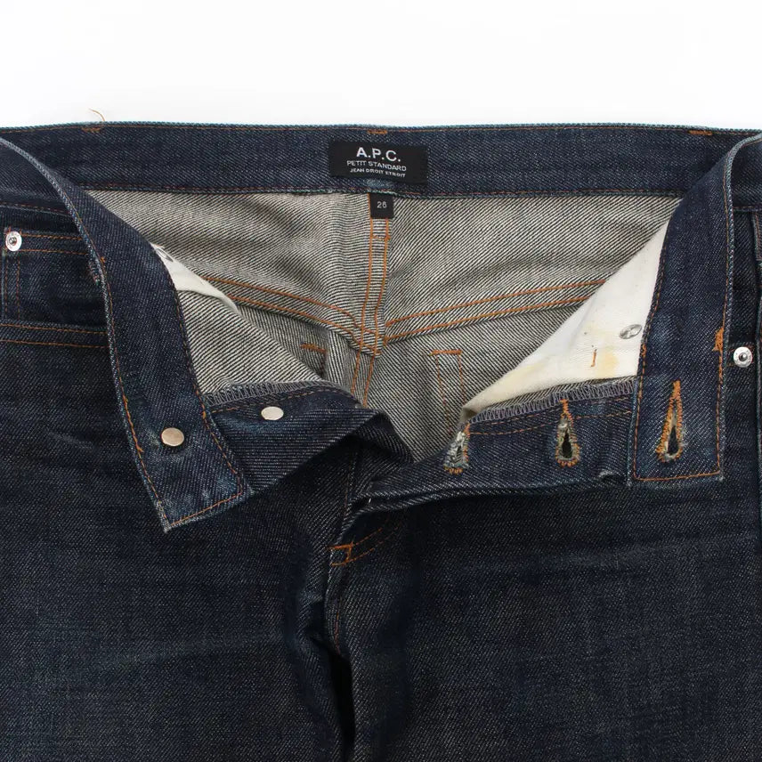 [BUNJANG] APC Petit Standard Denim Pants / 아페쎄 APC 쁘띠 스탠다드 데님 진청 팬츠