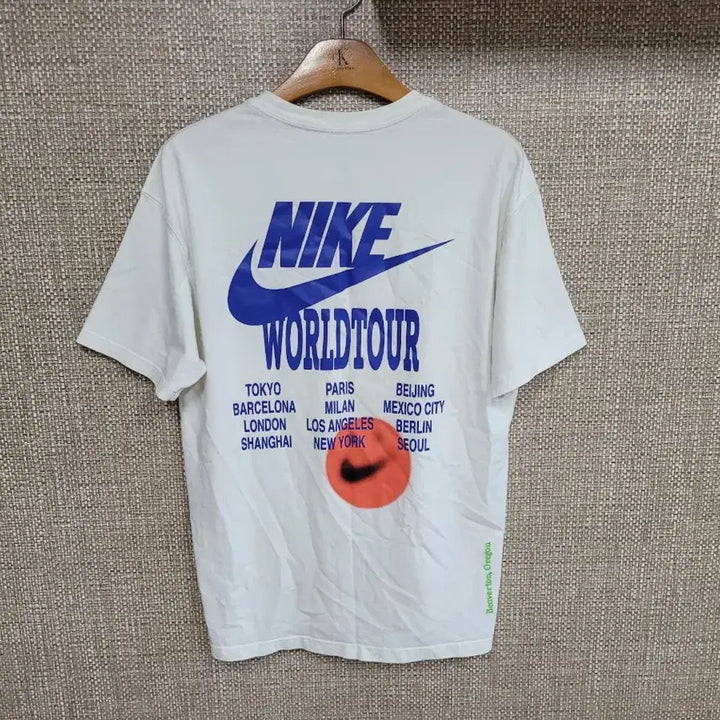 [BUNJANG] Nike Big Logo Short Sleeve T-Shirt Size L / L 100사이즈 나이키 반팔 티셔츠 빅로고