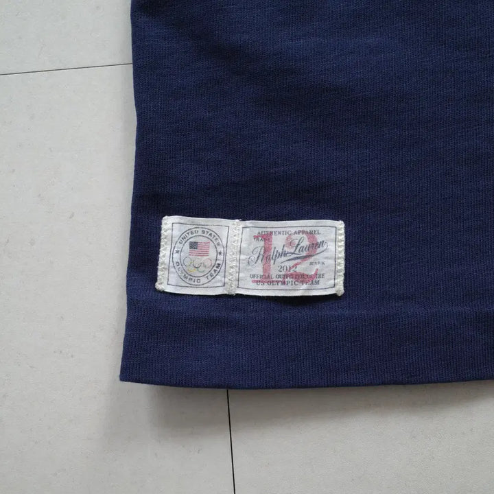 [BUNJANG] Polo Ralph Lauren 2012 London Olympics USA Rugby Short Sleeve Shirt XXL / 폴로 2012 런던올림픽 오피셜 미국팀 럭비 반팔 XXL