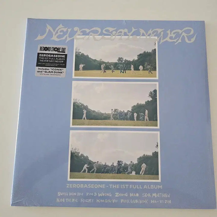 [BUNJANG] ZB1 ZeroBaseOne USA Limited Edition LP NEVER SAY NEVER / 제로베이스원 미국 한정판LP NEVER SAY NEVER