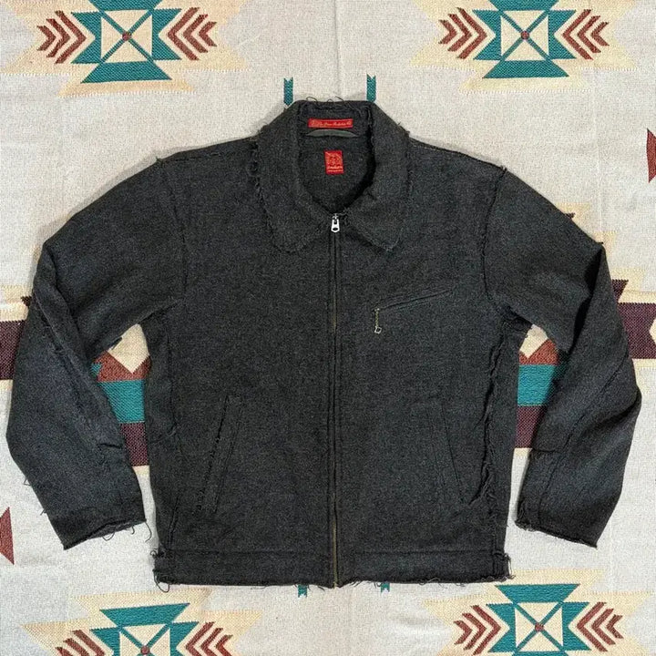[BUNJANG] Indian Motorcycle Vintage Distressed Wool Sports Jacket / 인디언모터사이클 빈티지가공 울 스포츠자켓