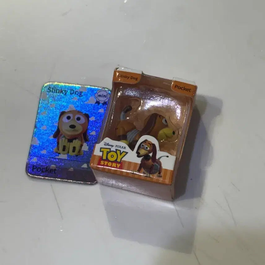 [BUNJANG] Disney Toy Story Slinky Dog Pocket Rice Grain Figure / 디즈니 토이스토리 슬링키독 포켓 쌀알피규어