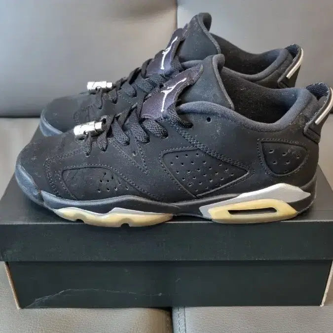 [BUNJANG] Nike Air Jordan 6 Chrome GS / [240] 나이키 에어조던6 크롬 GS
