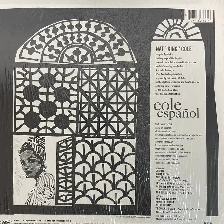 [BUNJANG] Nat King Cole Spanish Language Reissue LP (1958) / 냇 킹 콜lp Cole espanol