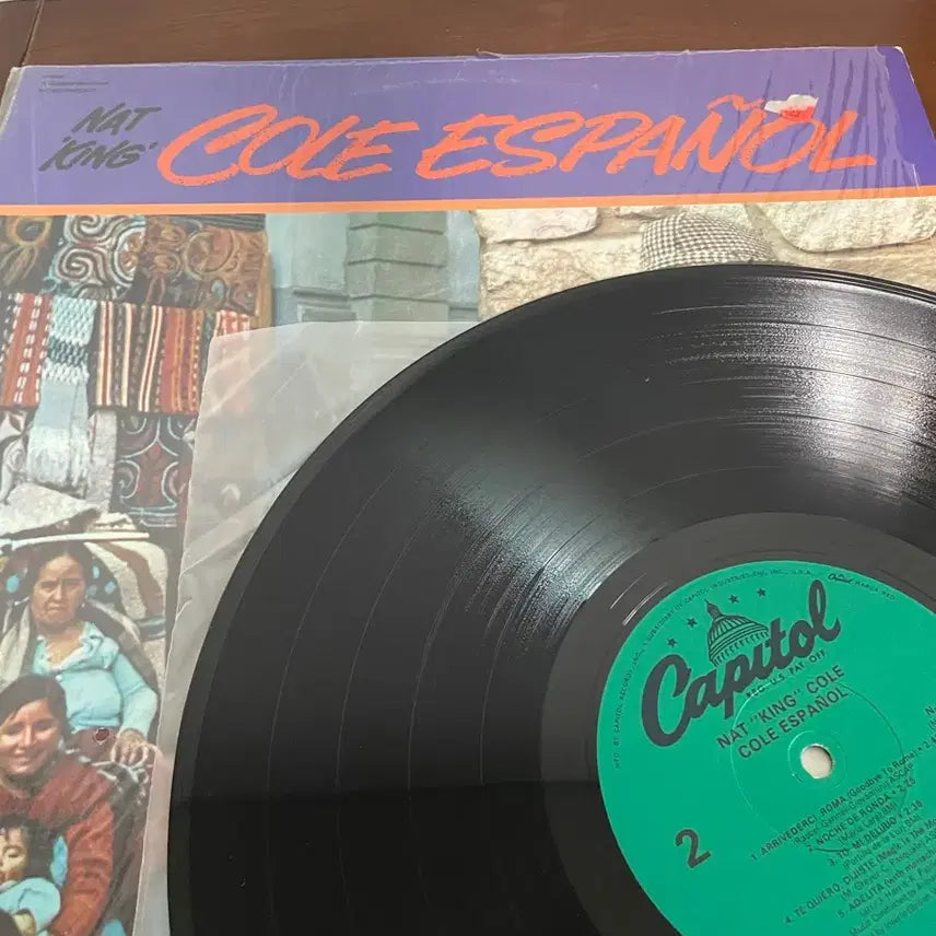 [BUNJANG] Nat King Cole Spanish Language Reissue LP (1958) / 냇 킹 콜lp Cole espanol