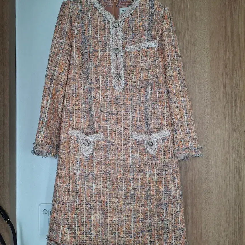 [BUNJANG] Mine Tweed Dress / 한섬 마인 mine 트위드 원피스