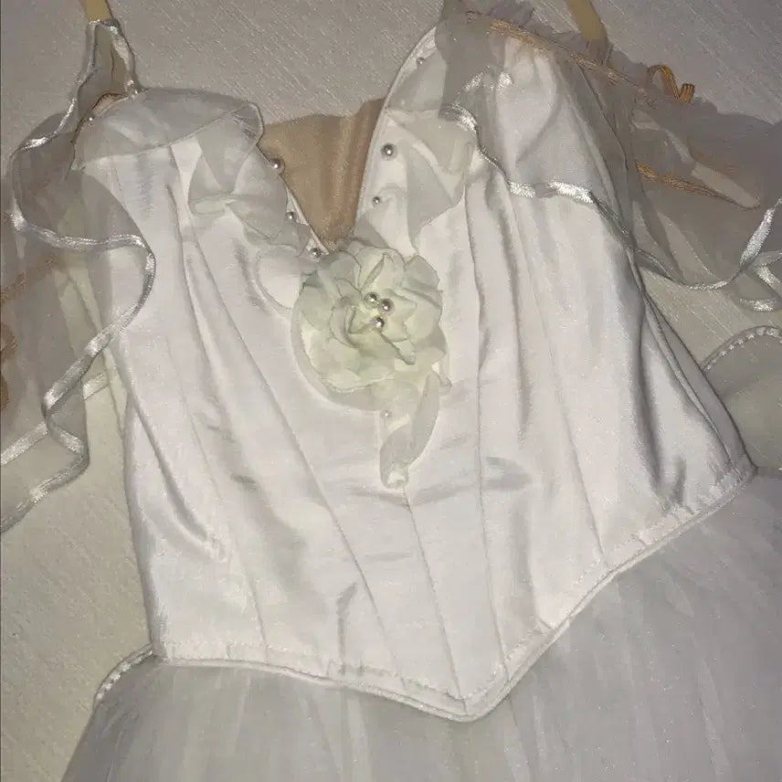 [BUNJANG] Ballroom Ballet Costume with Detachable Wings / 발레의상