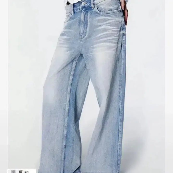 [BUNJANG] 2000 Archives Snyder Wide Denim Pants (Blue) - Size 00 / [새상품] 2000아카이브스 스나이더 데님 팬츠 00