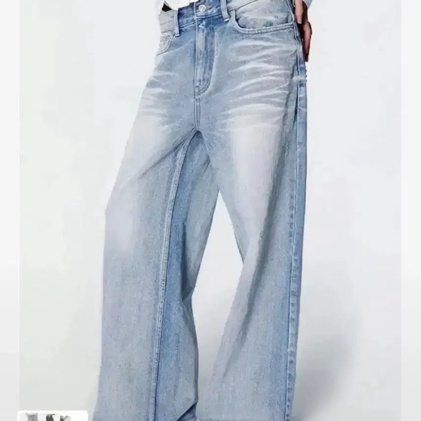 [BUNJANG] 2000 Archives Snyder Wide Denim Pants (Blue) - Size 00 / [새상품] 2000아카이브스 스나이더 데님 팬츠 00