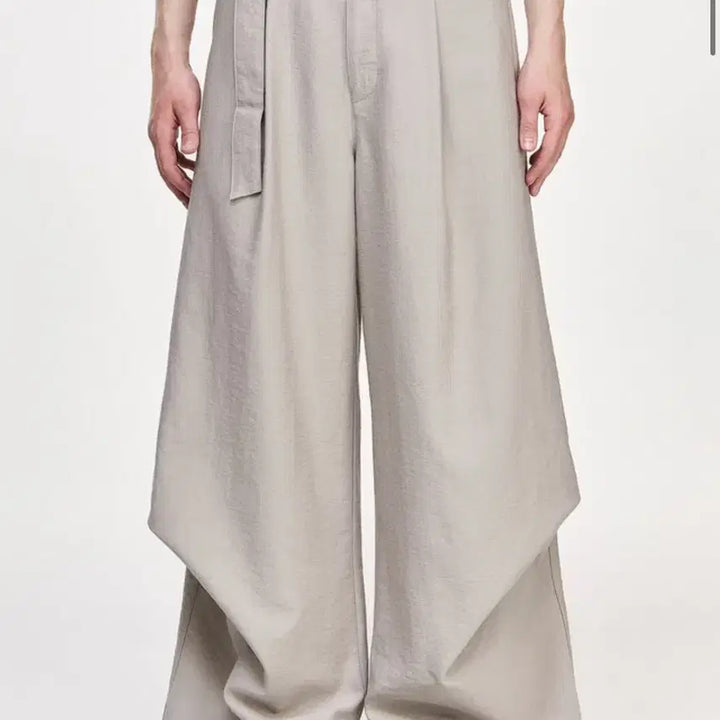[BUNJANG] Songzio 26SS Bias Drape Pants Grey / * 송지오 26SS 바이어스 드레이프 팬츠 (86) *