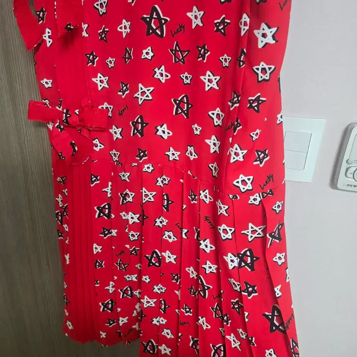 [BUNJANG] Lucky Chouette Pleated Long Dress / 럭키슈에뜨 롱플레에 원피스 38