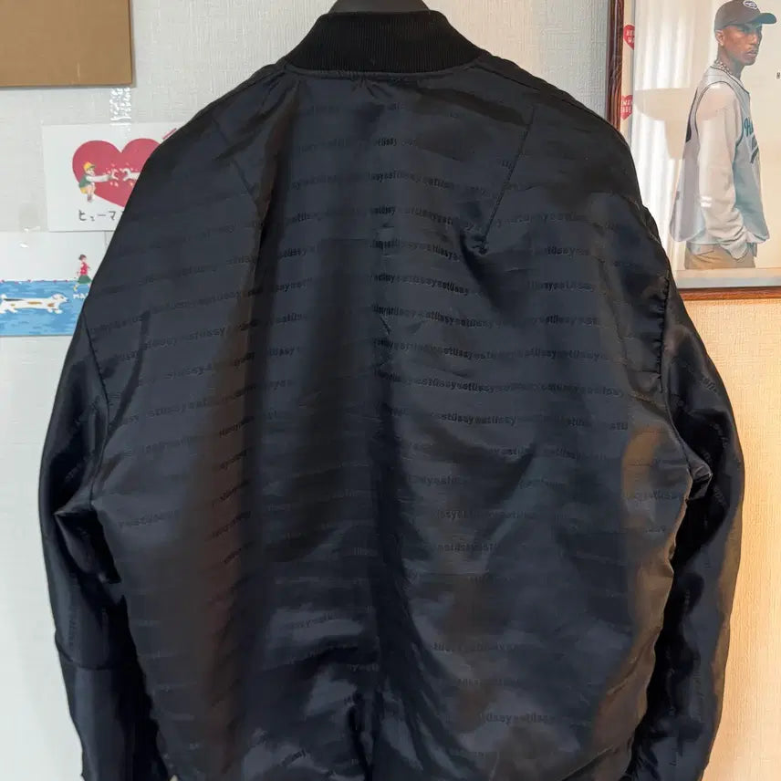 [BUNJANG] Stussy Reversible MA-1 Bomber Jacket (Size S) / (S)스투시 리버서블 MA-1 봄버 자켓