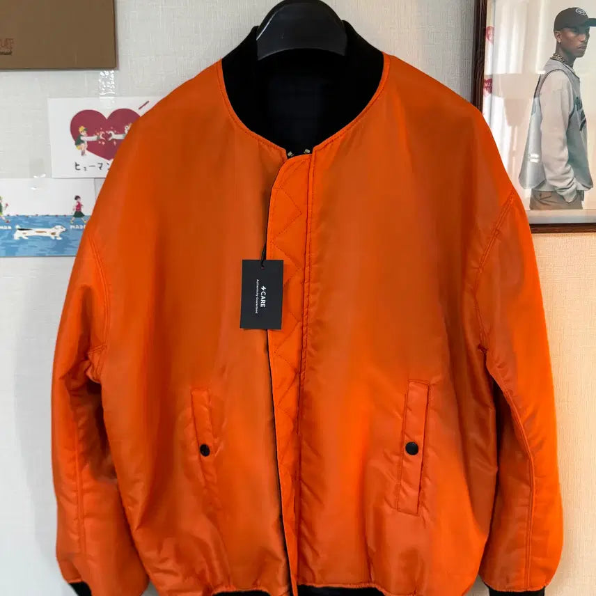 [BUNJANG] Stussy Reversible MA-1 Bomber Jacket (Size S) / (S)스투시 리버서블 MA-1 봄버 자켓