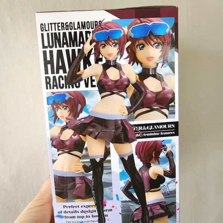 [BUNJANG] Mobile Suit Gundam Lunamaria Hawke Figure Racing Version / 기동전사 건담 루나마리아 호크 피규어 레이싱 버전