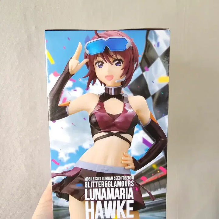 [BUNJANG] Mobile Suit Gundam Lunamaria Hawke Figure Racing Version / 기동전사 건담 루나마리아 호크 피규어 레이싱 버전
