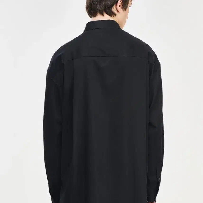 [BUNJANG] Songzio 26SS Bias Drape Shirt Black / * 송지오 26SS 바이어스 드레이프 셔츠 (50) *