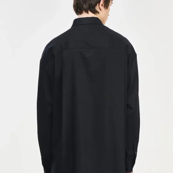 [BUNJANG] Songzio 26SS Bias Drape Shirt Black / * 송지오 26SS 바이어스 드레이프 셔츠 (50) *