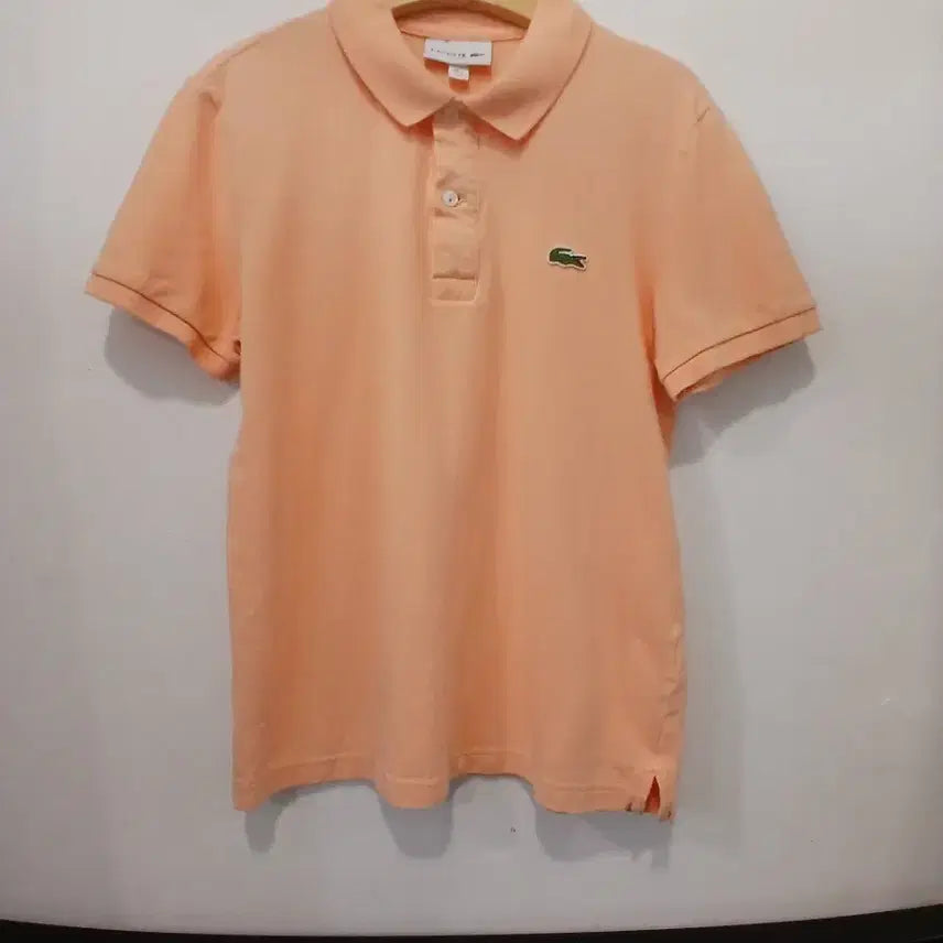 [BUNJANG] Lacoste Pique Slim Fit Short Sleeve Polo Shirt / 라코스테 피케 반팔 티셔츠