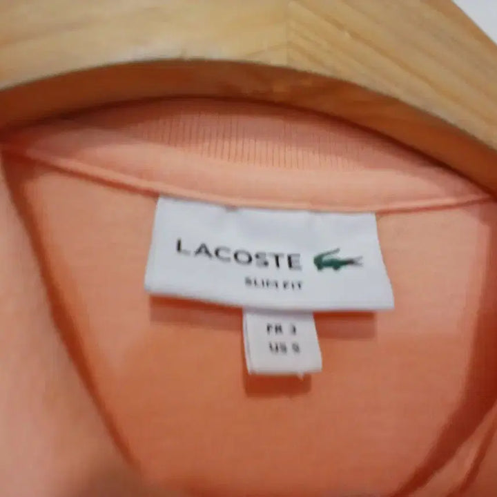 [BUNJANG] Lacoste Pique Slim Fit Short Sleeve Polo Shirt / 라코스테 피케 반팔 티셔츠