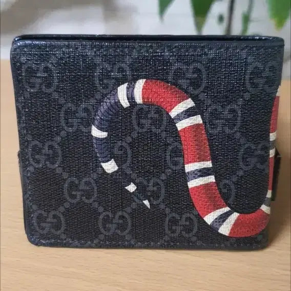 [BUNJANG] Gucci Snake Bifold Wallet / 구찌 스네이크 반지갑/지갑 정품S급(구매내역O)