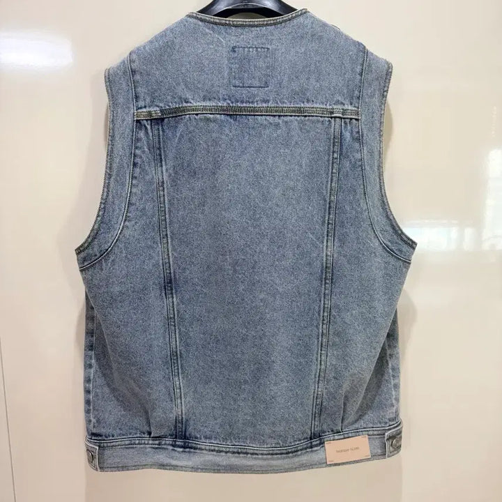 [BUNJANG] Thursday Island Denim Vest / Thursday 써스데이 아일랜드 데님 베스트