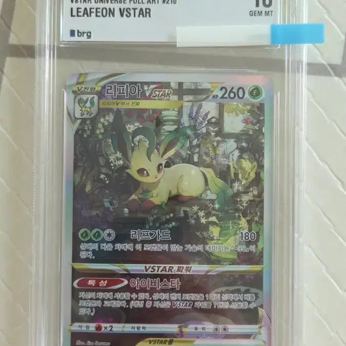 [BUNJANG] Pokémon Card Leafeon VSTAR SAR (BRG10) / 포켓몬카드 리피아 vstar (brg10) 판매합니다