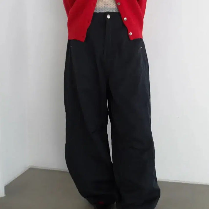 [BUNJANG] Wenet Carpenter Pants Navy / [워넷] lush 카펜터 팬츠 (네이비)