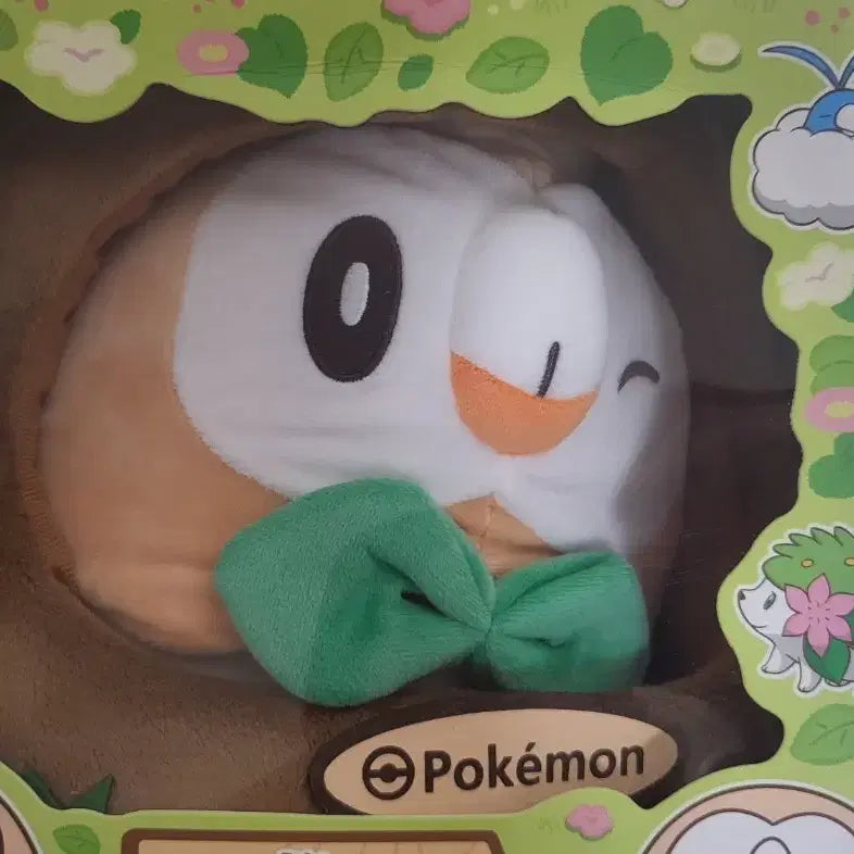 [BUNJANG] Pokémon Secret Forest Rowlet Plush / 포켓몬스터 시크릿 포레스트 팝업 나몰빼미 인형 판매합니다