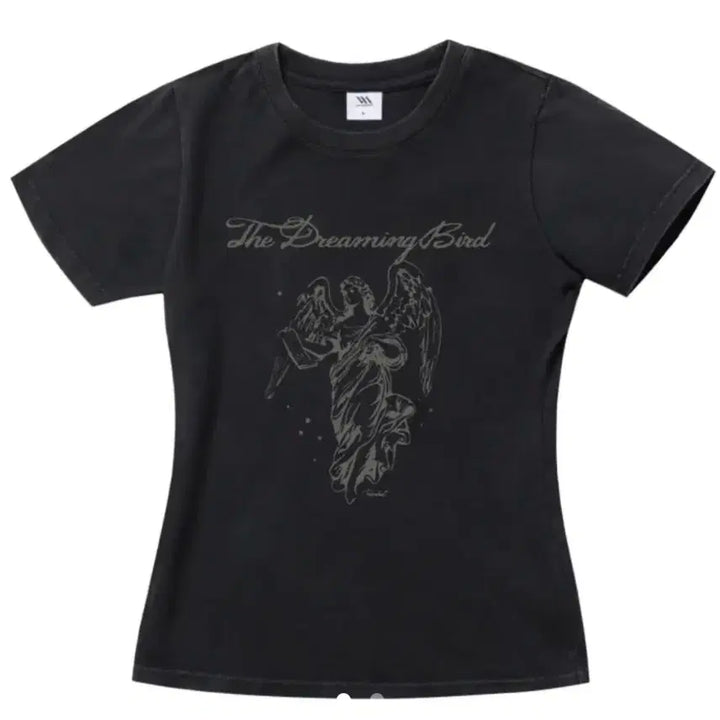 [BUNJANG] Benhit Washed Slim Fit Short Sleeve T-Shirt (M) / 벤힛 워시드 슬림핏 반팔티 M